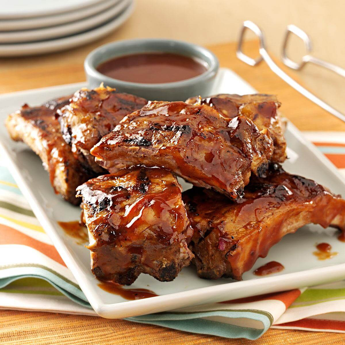 Baby Back Rib Recipes Grill
 Saucy Grilled Baby Back Ribs Recipe