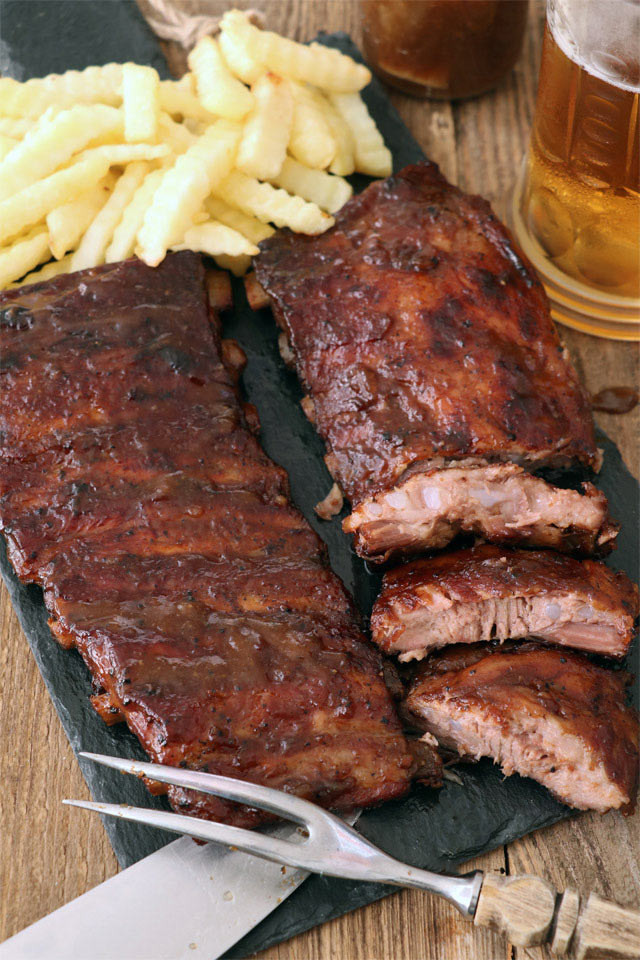 Baby Back Ribs In The Oven Recipes
 Fall off the bone Baby Back Ribs in Oven