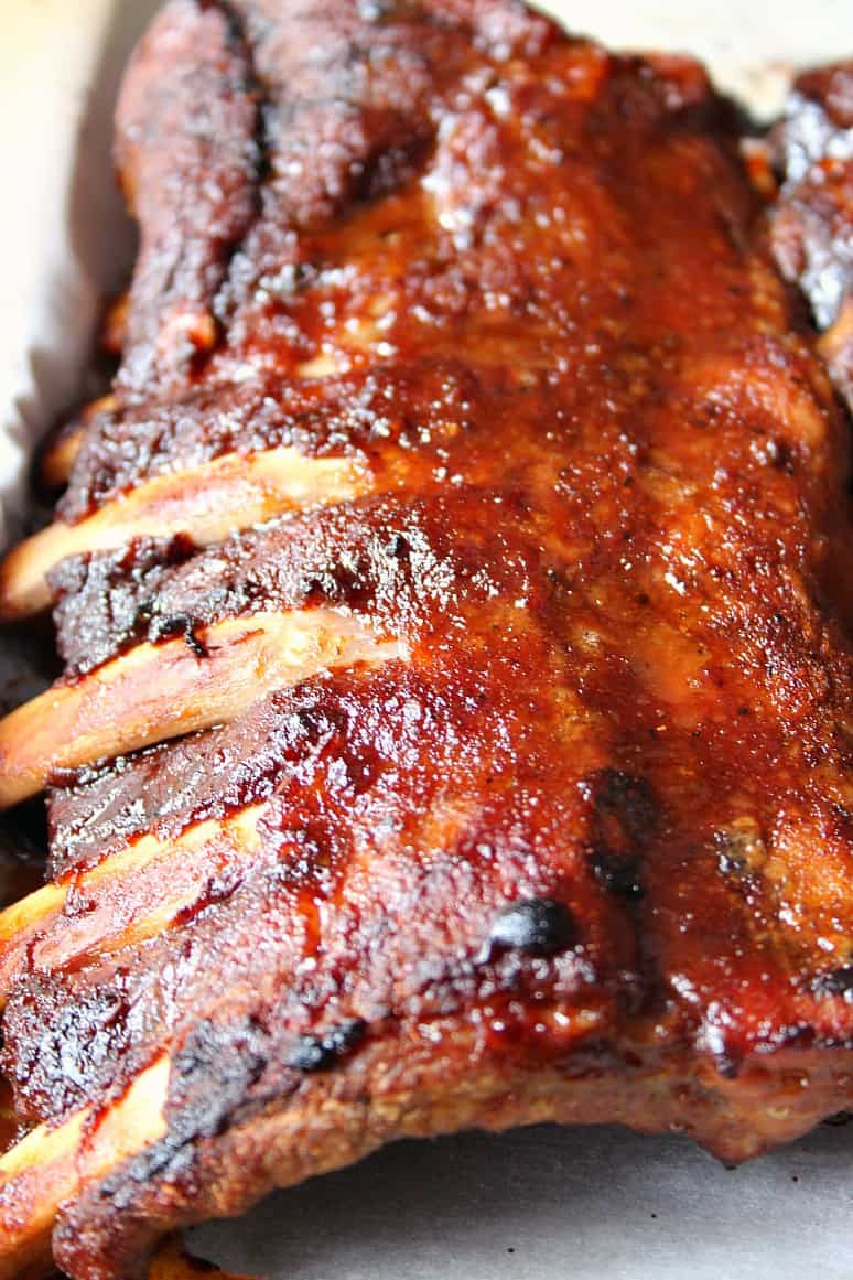 Baby Back Ribs Recipes Slow Cooker
 Slow Cooker BBQ Ribs Recipe Crunchy Creamy Sweet