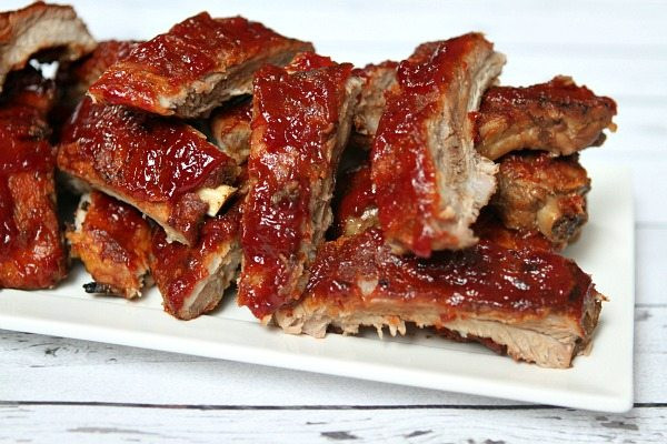 Baby Back Ribs Recipes Slow Cooker
 Slow Cooker Baby Back Ribs with Sriracha Cranberry Sauce