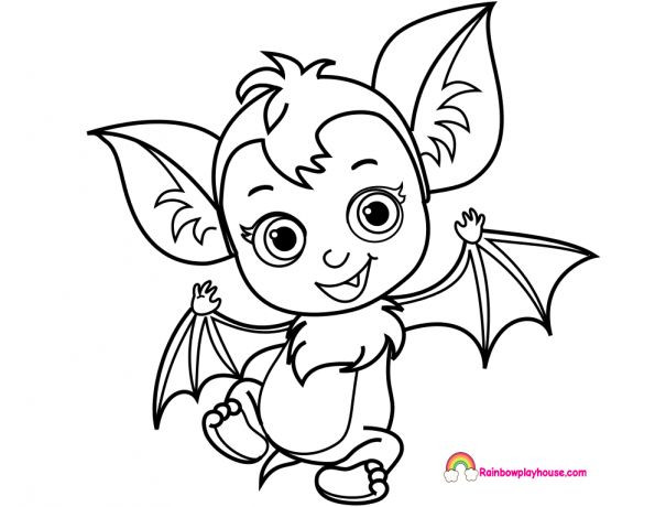 Baby Bat Coloring Pages
 19 best Cute Coloring Pages images on Pinterest