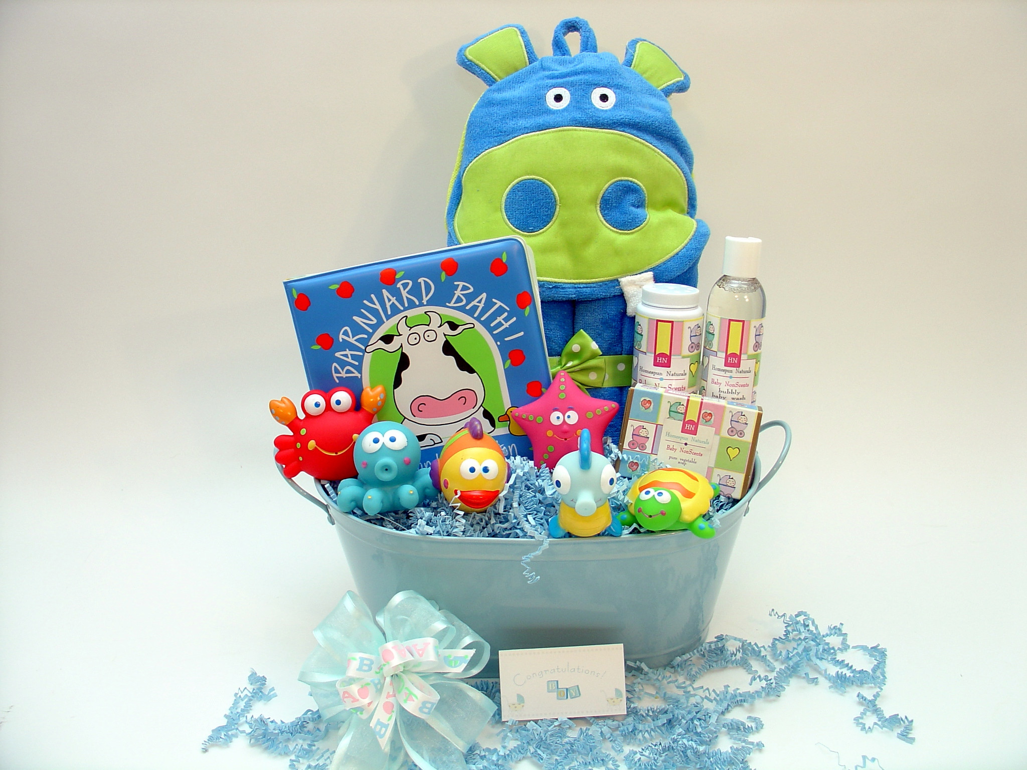 Baby Bath Gift Basket Ideas
 Thoughtful Presence Promotes Natural Spa Gift Baskets for