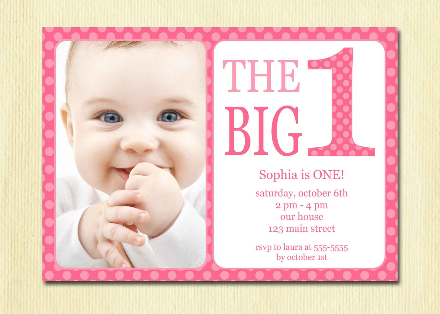 Baby Birthday Invitations
 Baby First Birthday Invitations – Bagvania FREE Printable