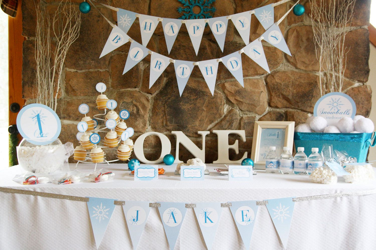 Baby Birthday Party Decorations
 Baby Boy First Birthday Party Themes – OOSILE