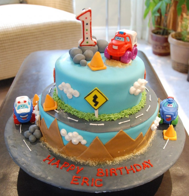 Baby Boy 1st Birthday Cake
 15 Baby Boy First Birthday Cake Ideas