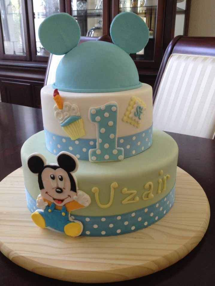 Baby Boy 1st Birthday Cake
 15 Baby Boy First Birthday Cake Ideas