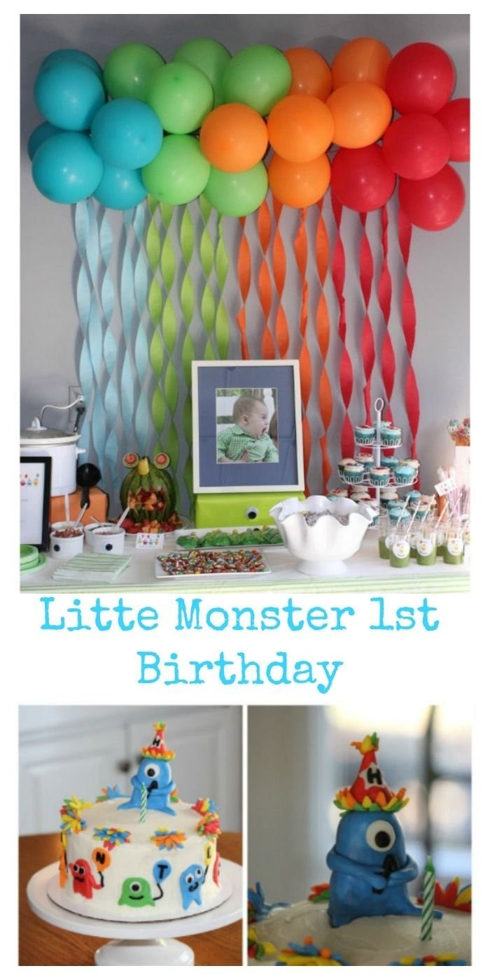Baby Boy Birthday Decorations
 10 Trendy 1St Birthday Party Ideas Boy 2019