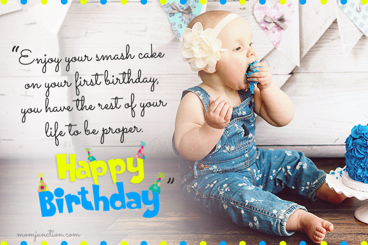 Baby Boy Birthday Quotes
 106 Wonderful 1st Birthday Wishes And Messages For Babies