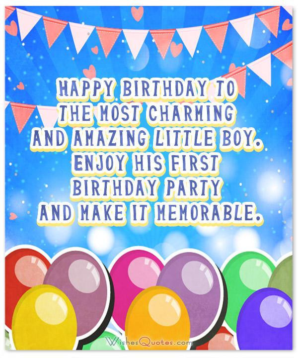 Baby Boy Birthday Quotes
 Wonderful Birthday Wishes for a Baby Boy By WishesQuotes