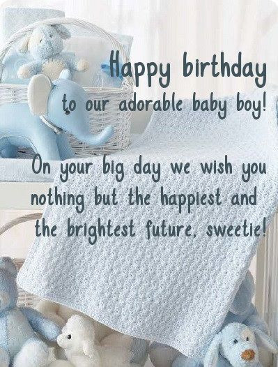 Baby Boy Birthday Quotes
 Birthday Wishes For Baby Boy – Happy Birthday Wishes For