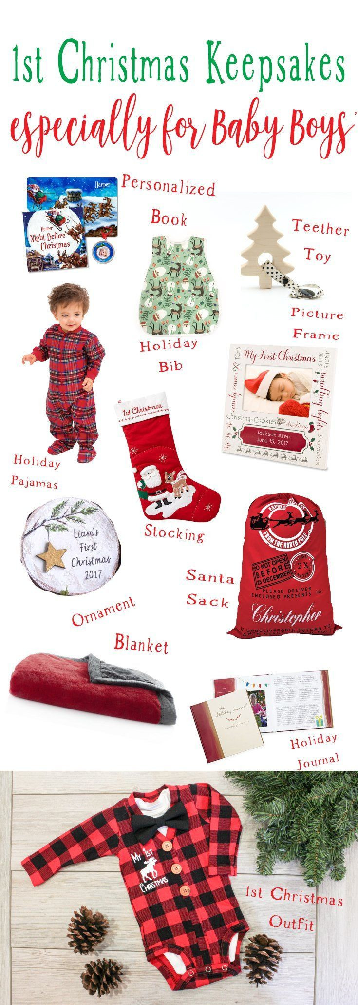 Baby Boy First Christmas Gift Ideas
 Baby Boy 1st Christmas Keepsake Ideas