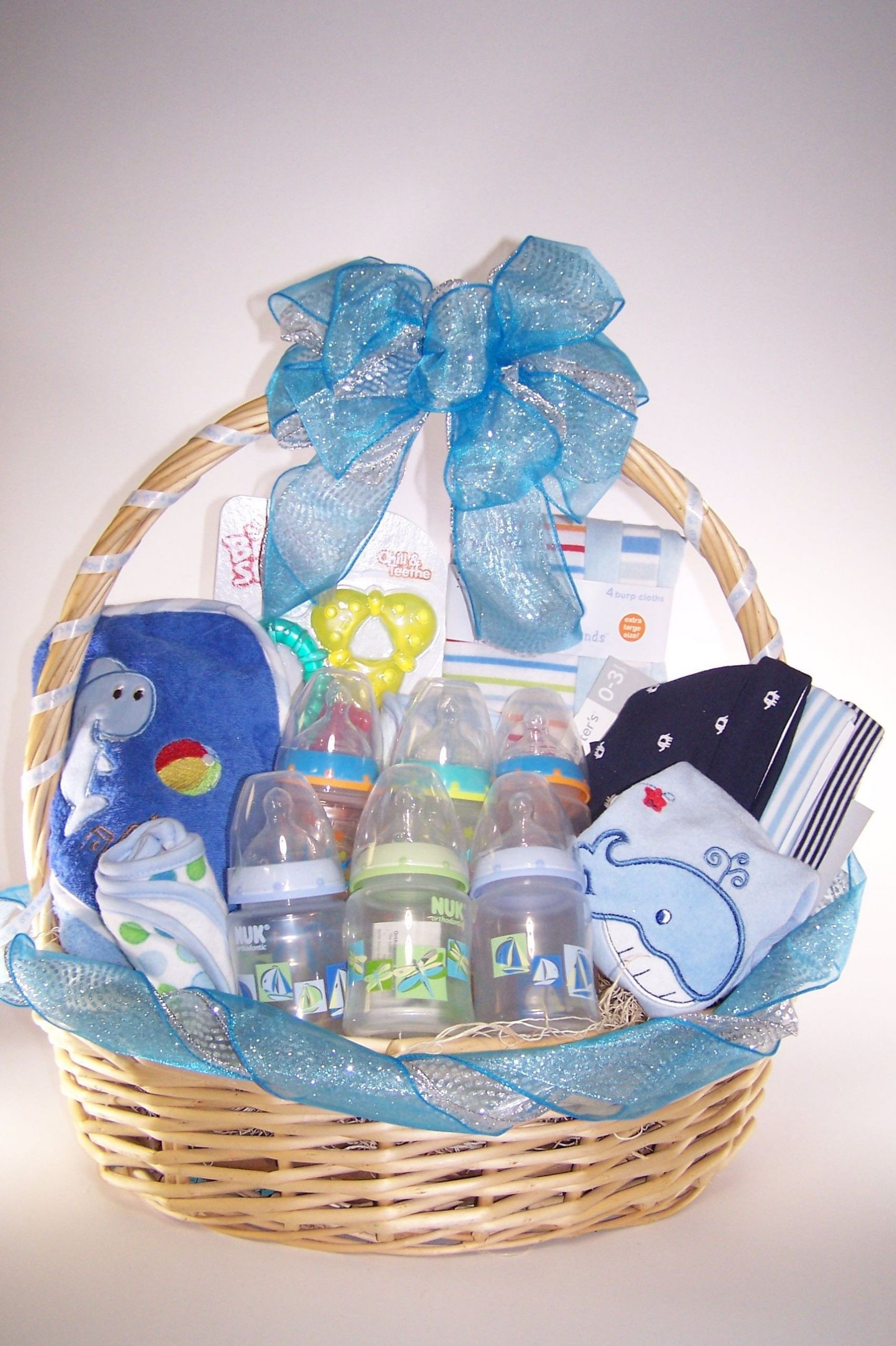 Baby Boy Gift Ideas Pinterest
 Baby Shower it s a Boy Gift Basket