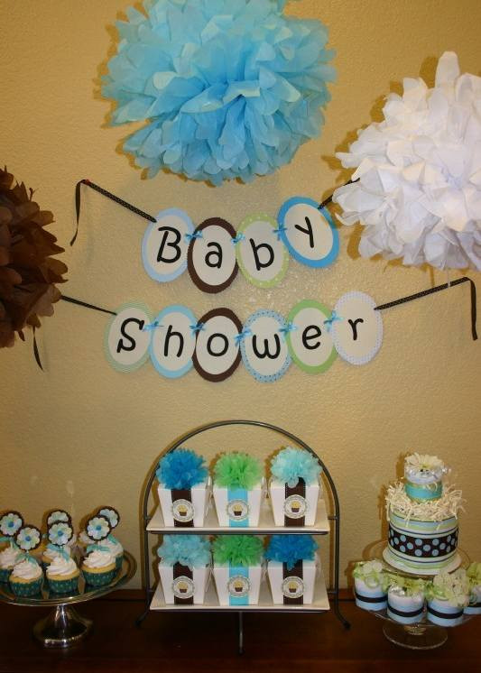 Baby Boy Shower Decor
 Ideas for Baby Boy Shower Decorations