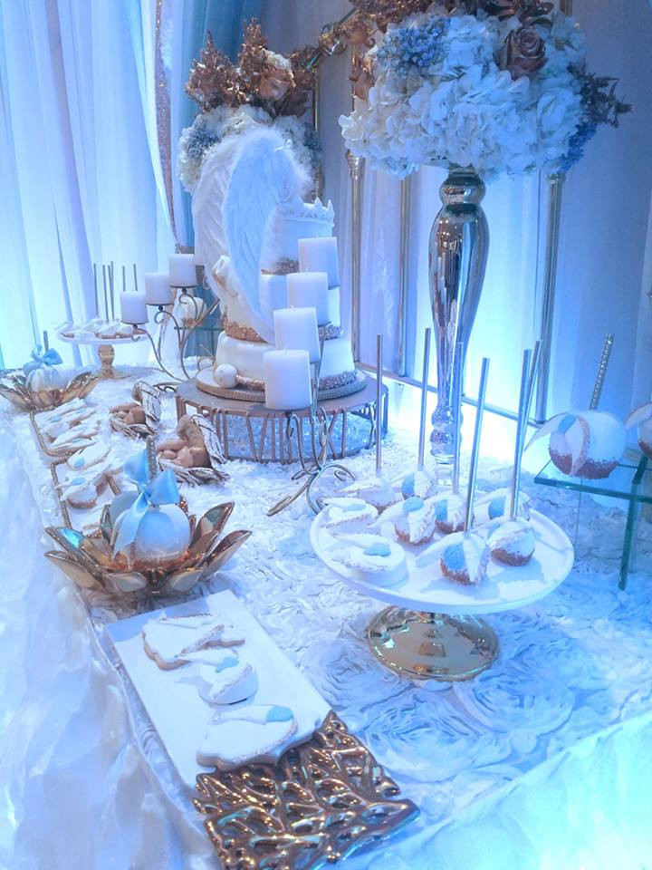 Baby Boy Shower Decor
 Baby Boy Angel Shower Baby Shower Ideas Themes Games