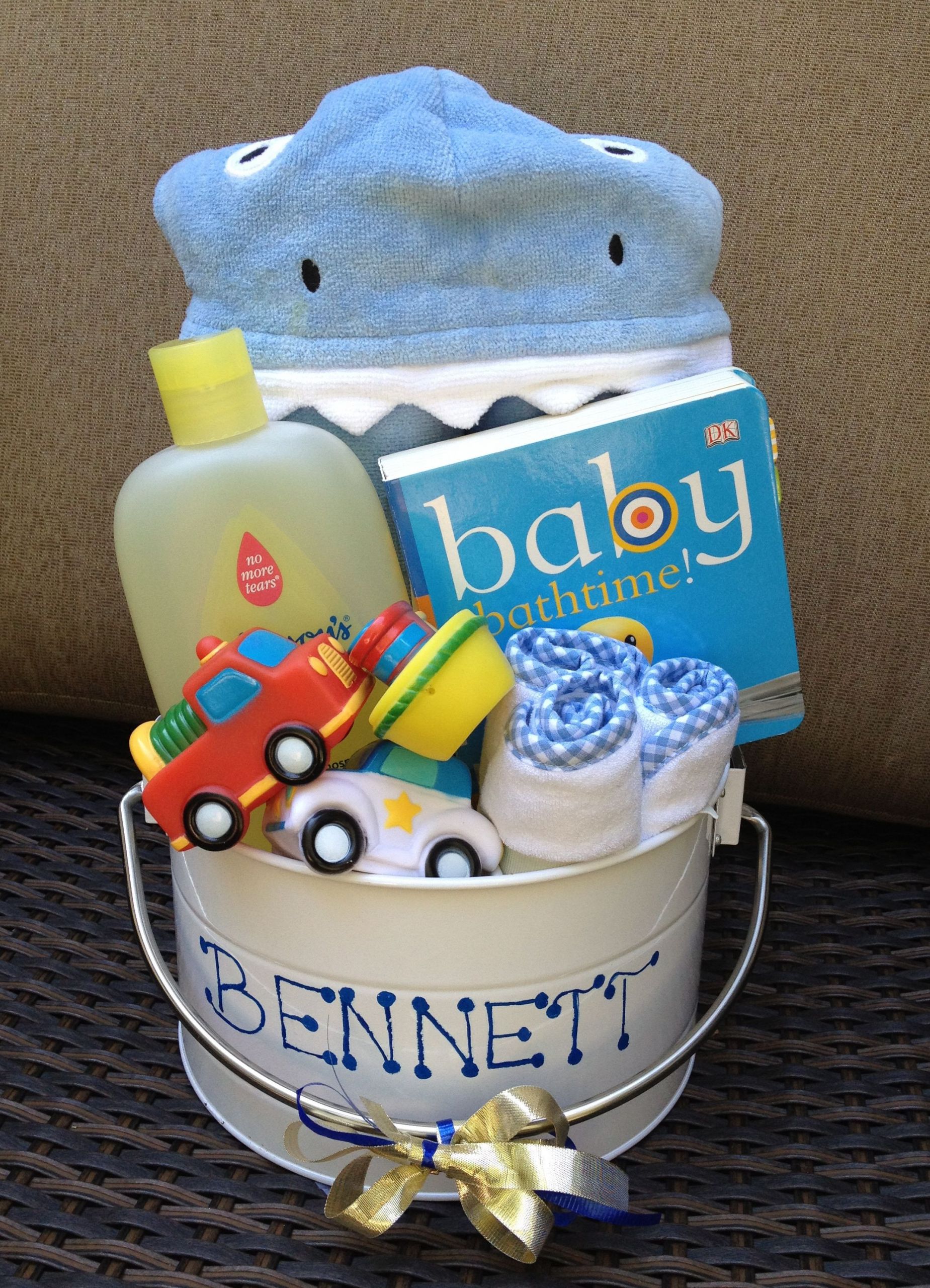 Baby Boy Shower Gift Ideas Diy
 Baby Bath Bucket Perfect for baby shower ts for boy or