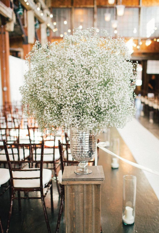 Baby Breath Wedding Decor
 Baby Breath Wedding Decor