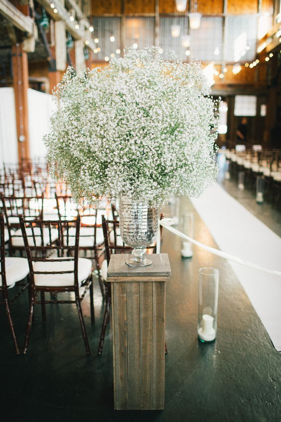 Baby Breath Wedding Decor
 90 Rustic Baby’s Breath Wedding Ideas You’ll Love – Page 2