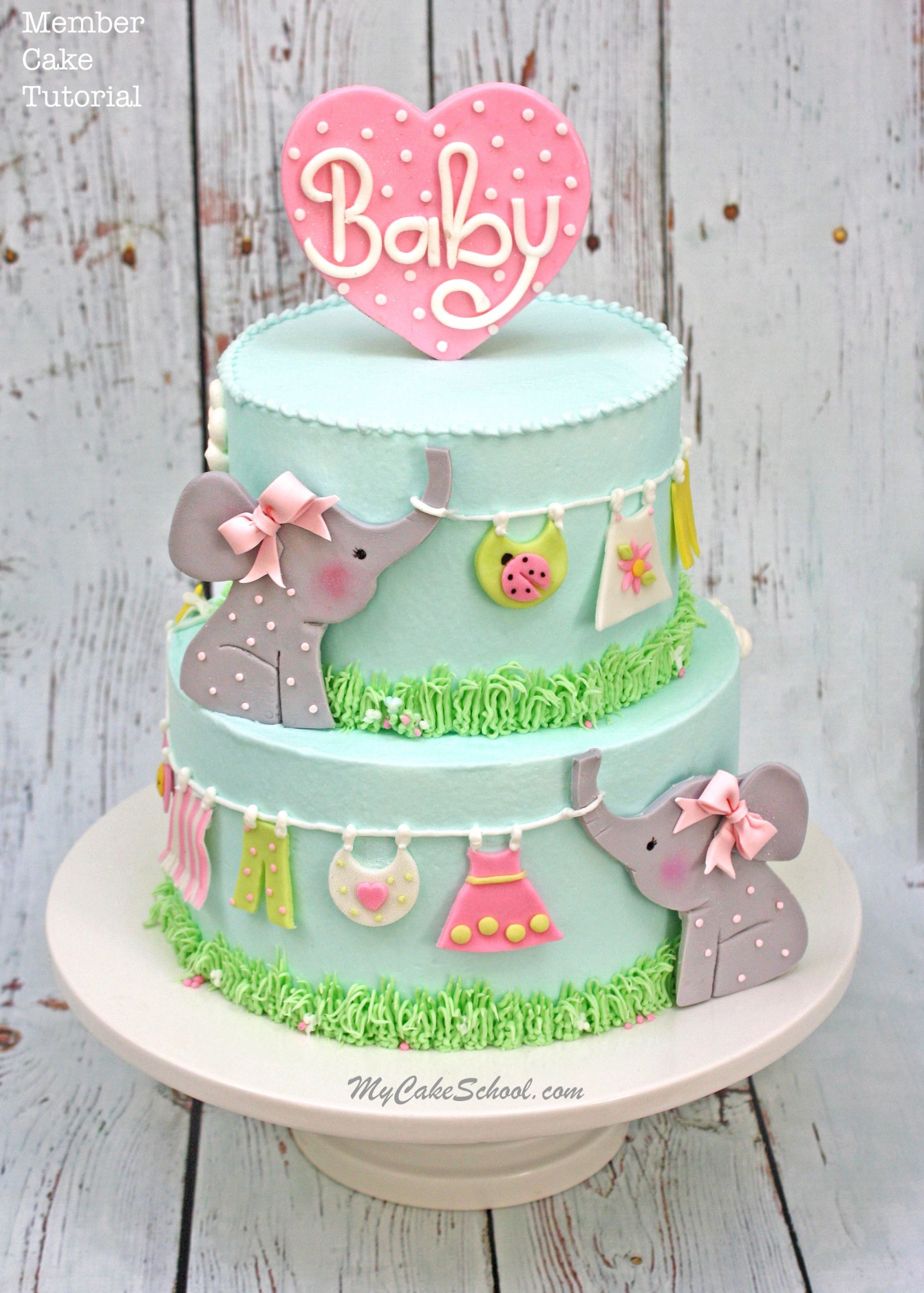 Baby Cake Decoration Ideas
 Roundup of the CUTEST Baby Shower Cakes Tutorials and