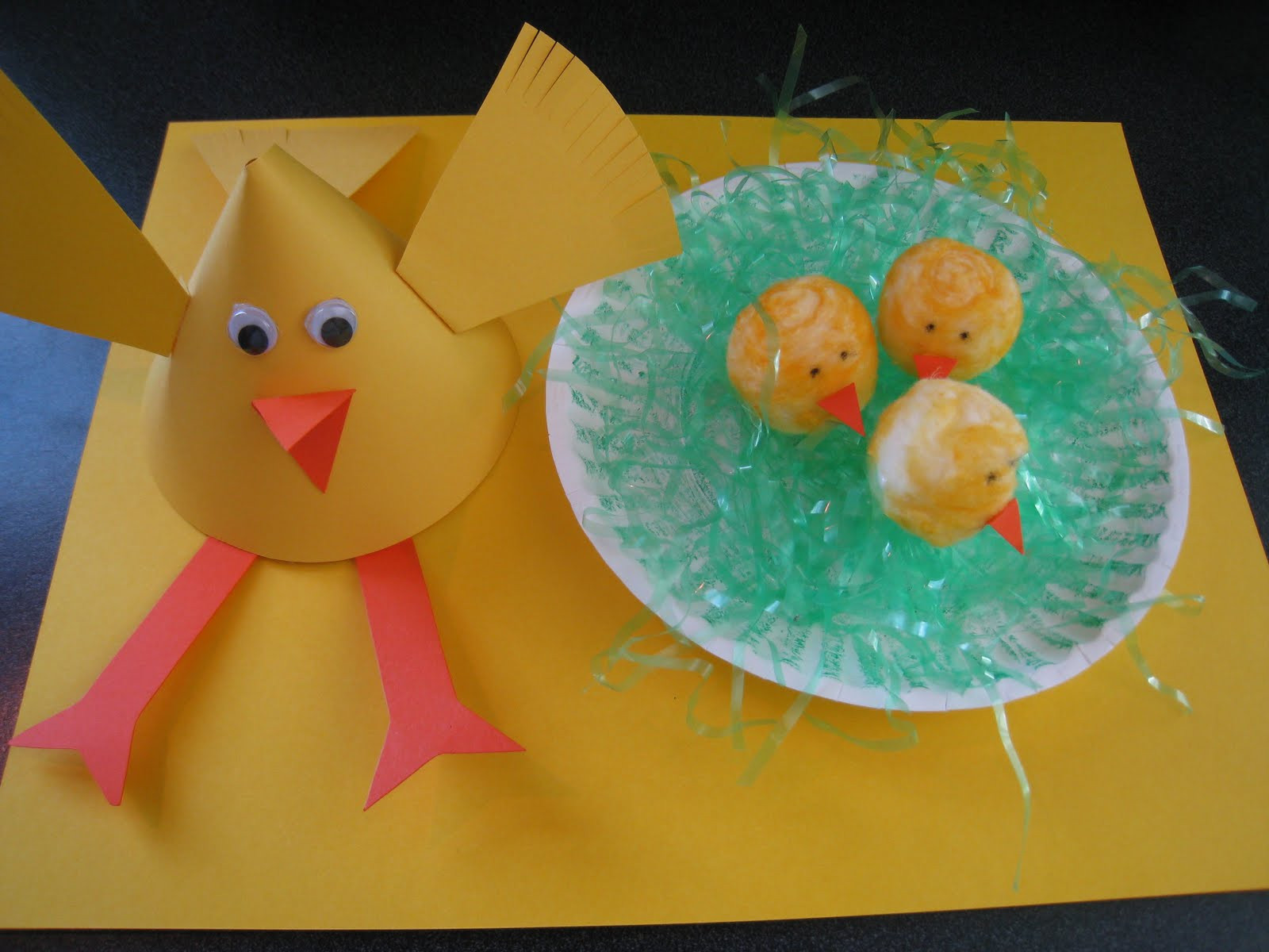 Baby Chick Craft
 Seven Sisters Mama and Baby Chick Craft d How to Dye