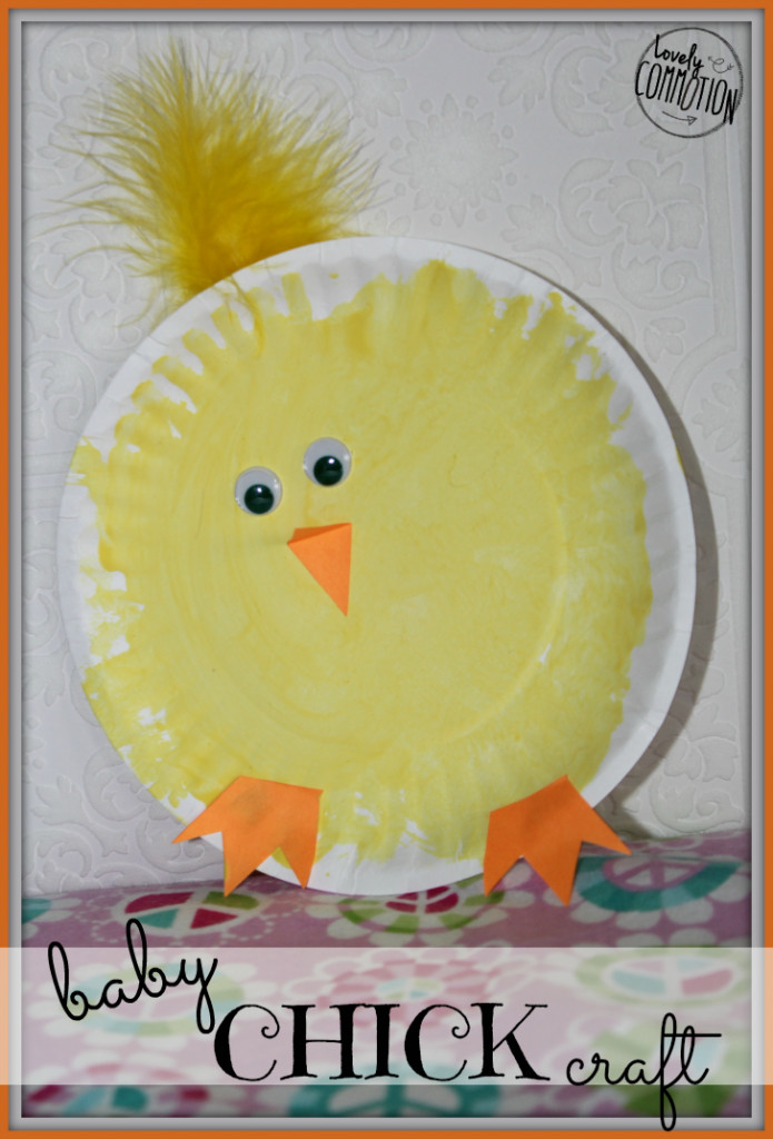 Baby Chick Craft
 Pin on spring crafts