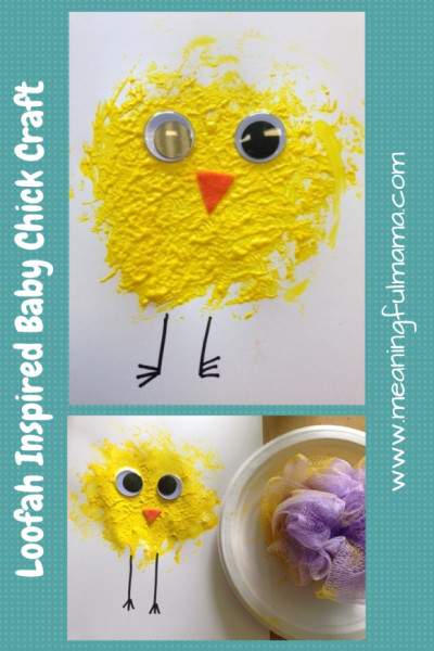 Baby Chick Craft
 50 Awesome Quick and Easy Kids Craft Ideas for Spring