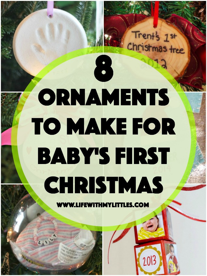 Baby Christmas Ornaments DIY
 Baby s First Christmas Ornaments You Can Make Yourself