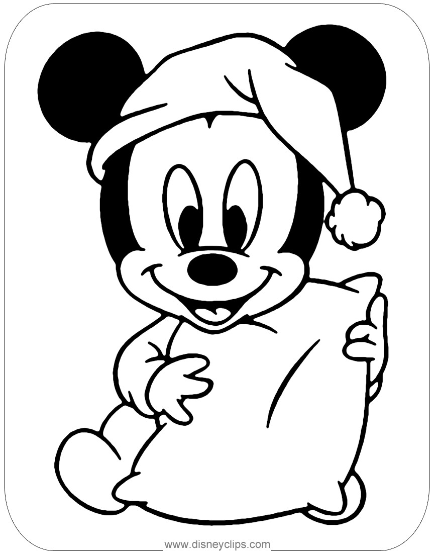 Baby Coloring Sheet
 Disney Babies Coloring Pages