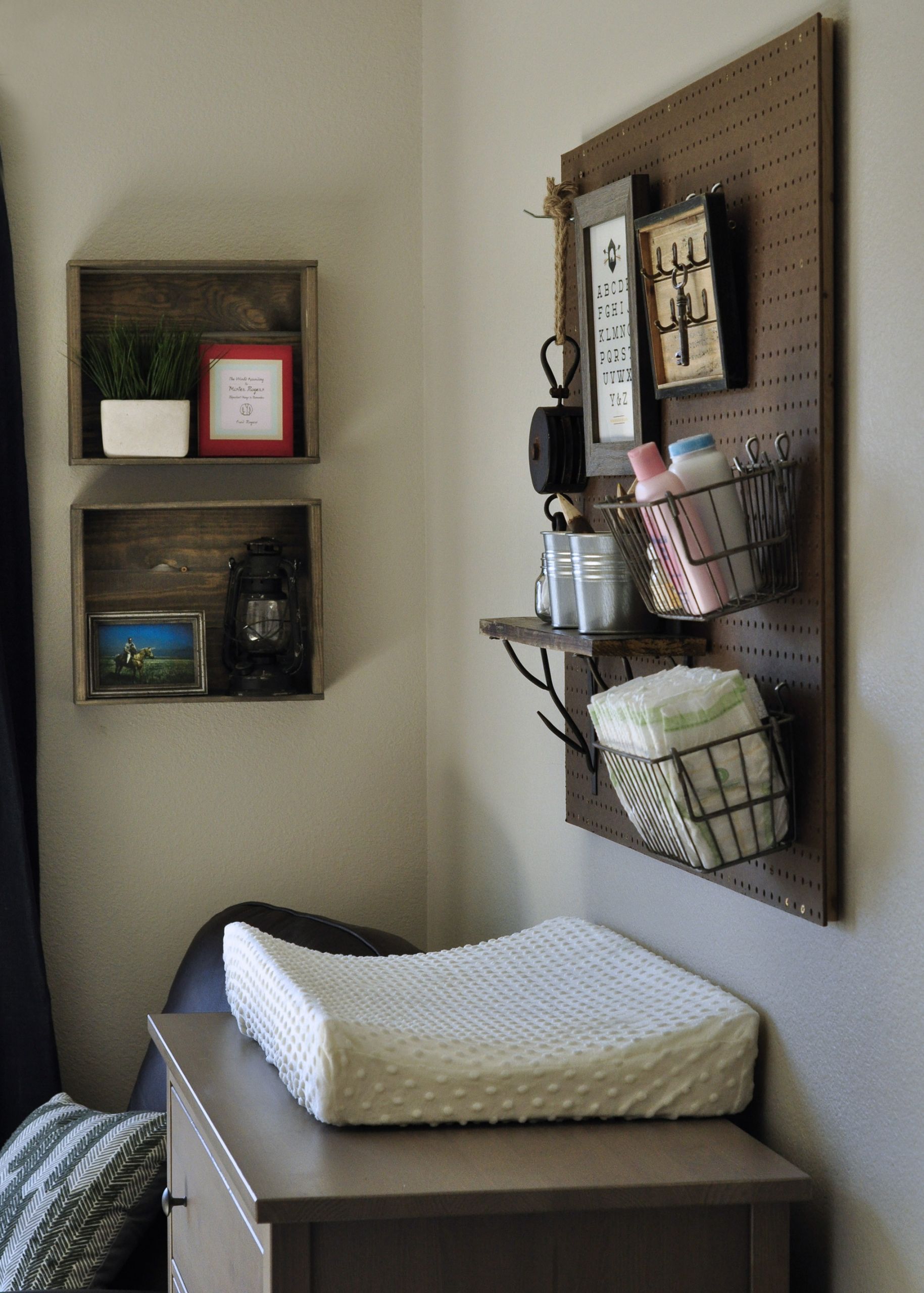 Baby Decor Room
 Rustic Modern Baby Nursery