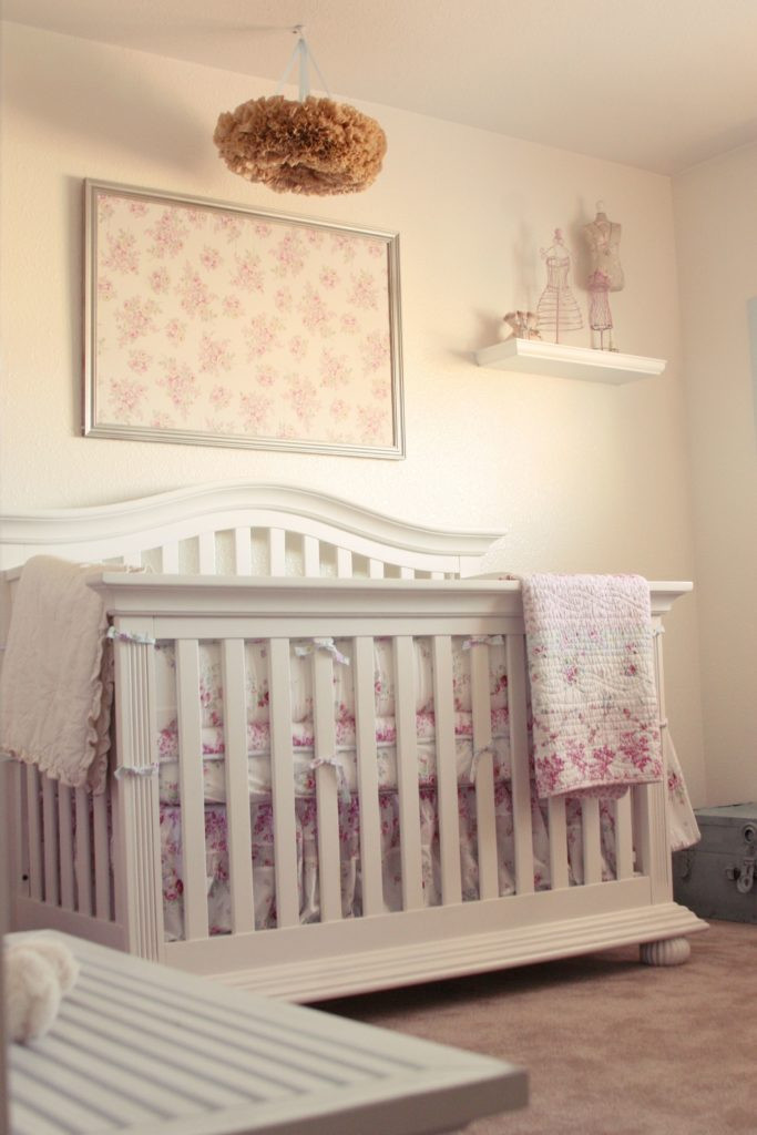 Baby Decor Room
 Shabby Chic Vintage Nursery Project Nursery