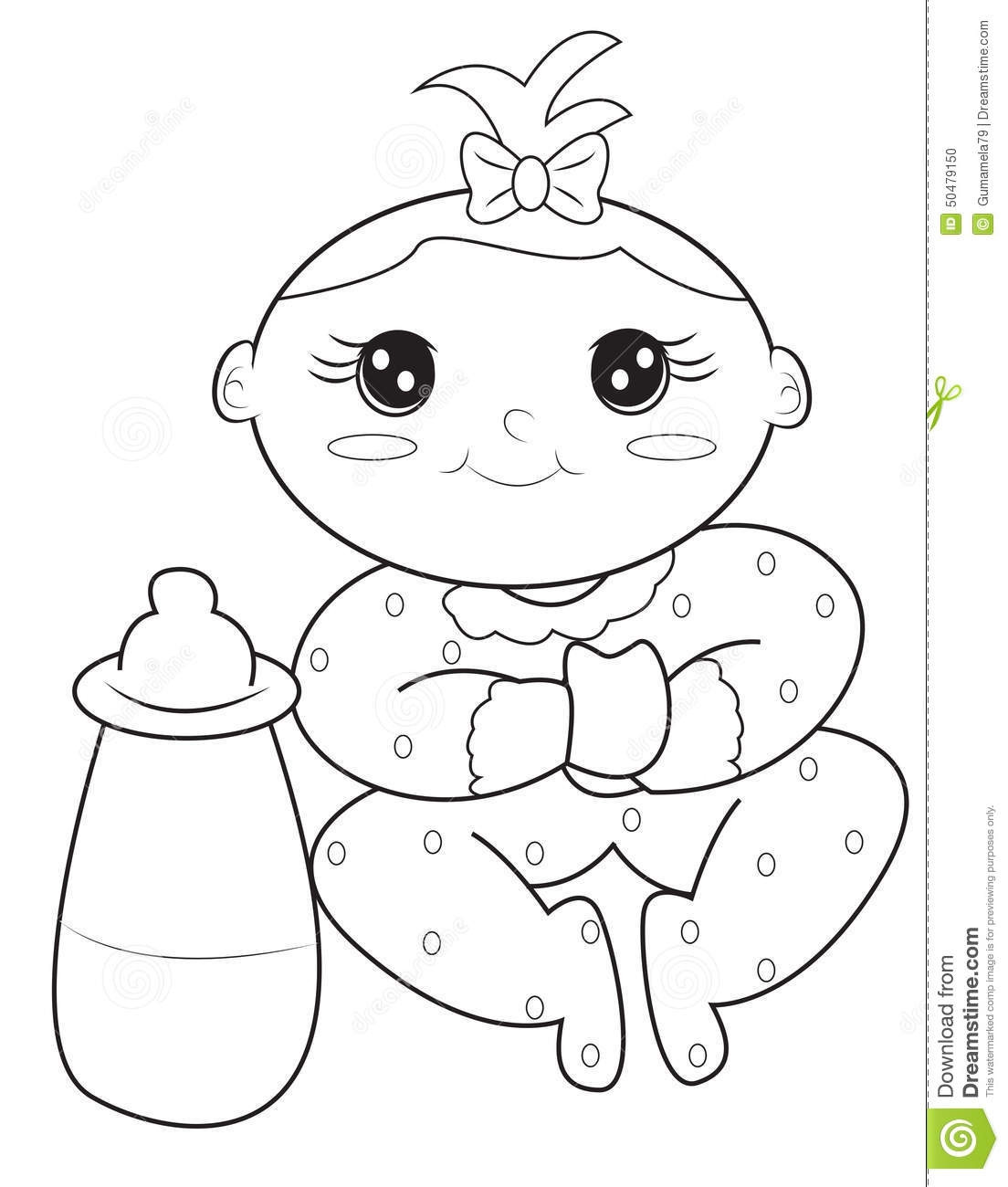 Baby Doll Coloring Pages To Print
 Baby Doll Coloring Page at GetColorings