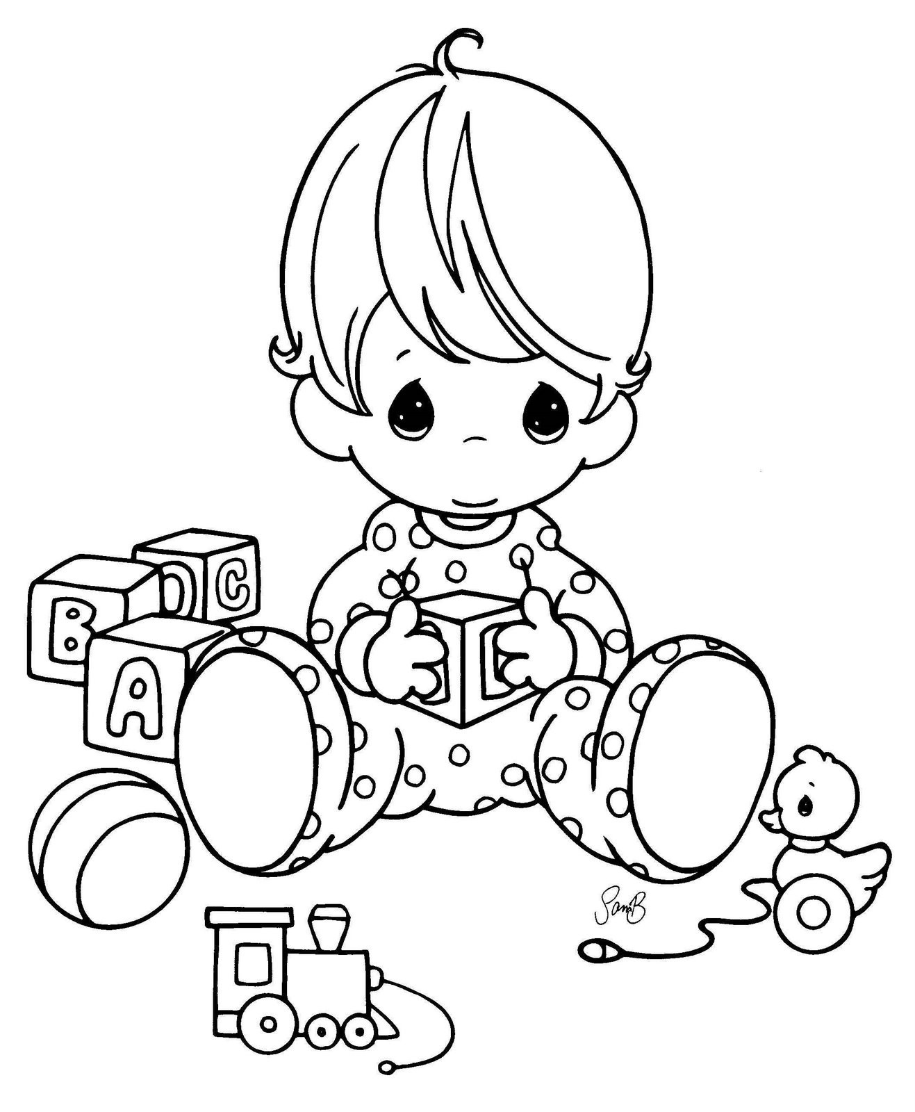 Baby Doll Coloring Pages To Print
 Free Printable Baby Doll Coloring Pages Coloring Home