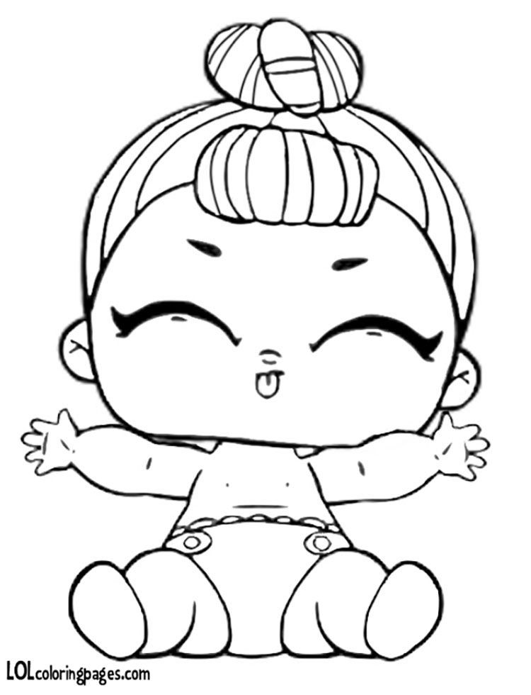 Baby Doll Coloring Pages To Print
 Lovely Lol Baby Doll Coloring Pages coloring pages