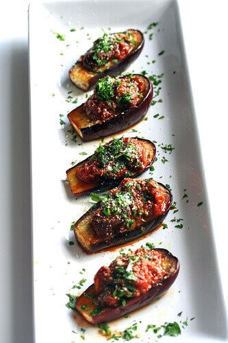 Baby Eggplant Recipes
 Roasted Baby Eggplant with Caponata Sauce Steamy Kitchen