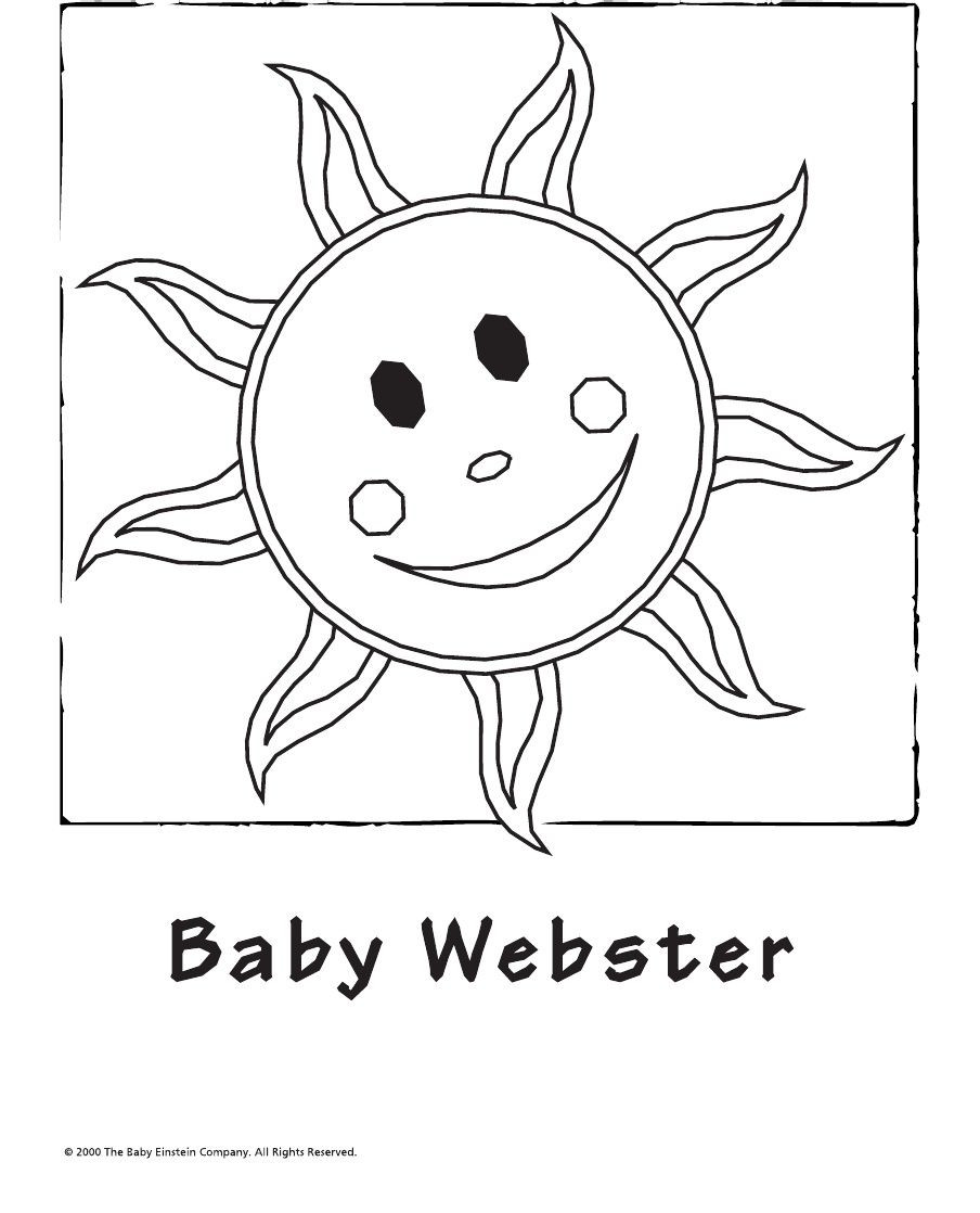 Baby Einstein Coloring Pages
 Ima Little Teapot Coloring Page