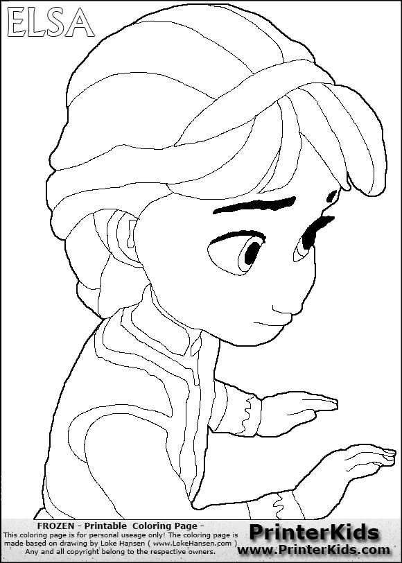 Baby Elsa Coloring Pages
 Baby Elsa Coloring Pages at GetColorings