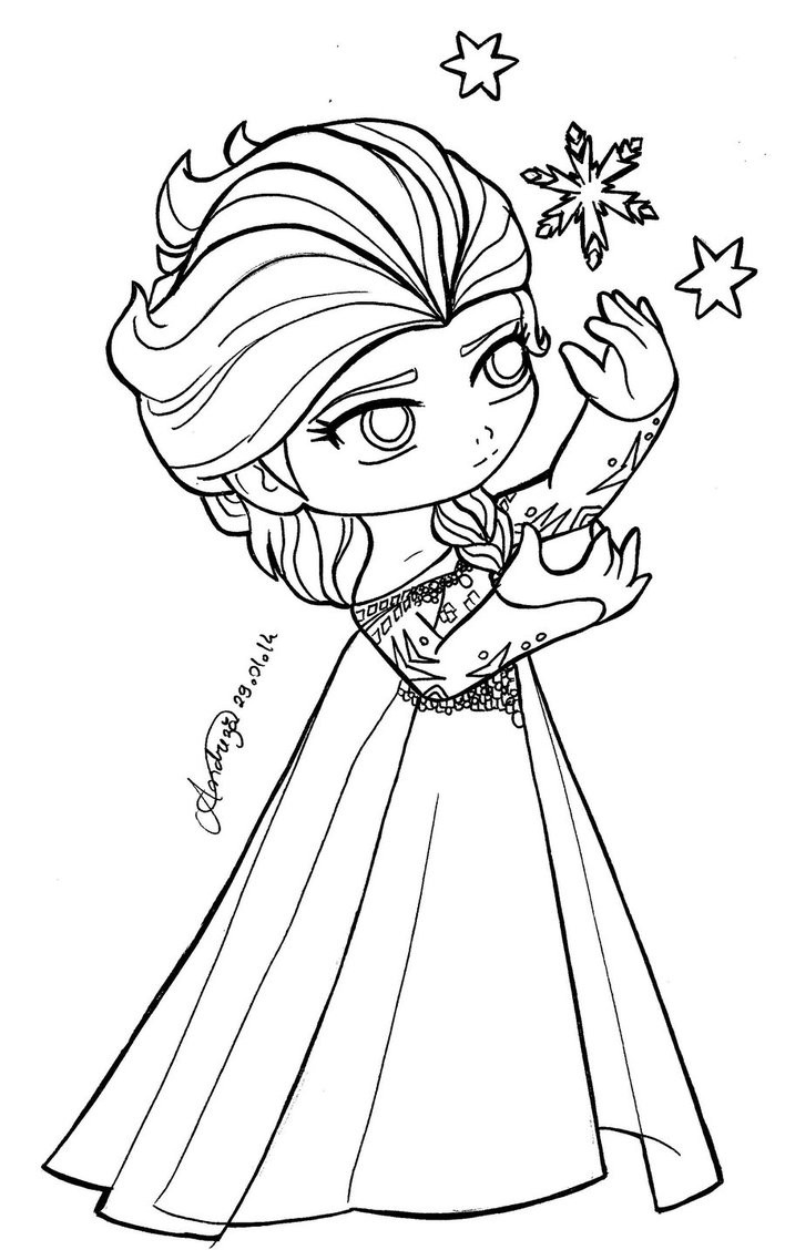 Baby Elsa Coloring Pages
 Baby Elsa Coloring Pages at GetColorings