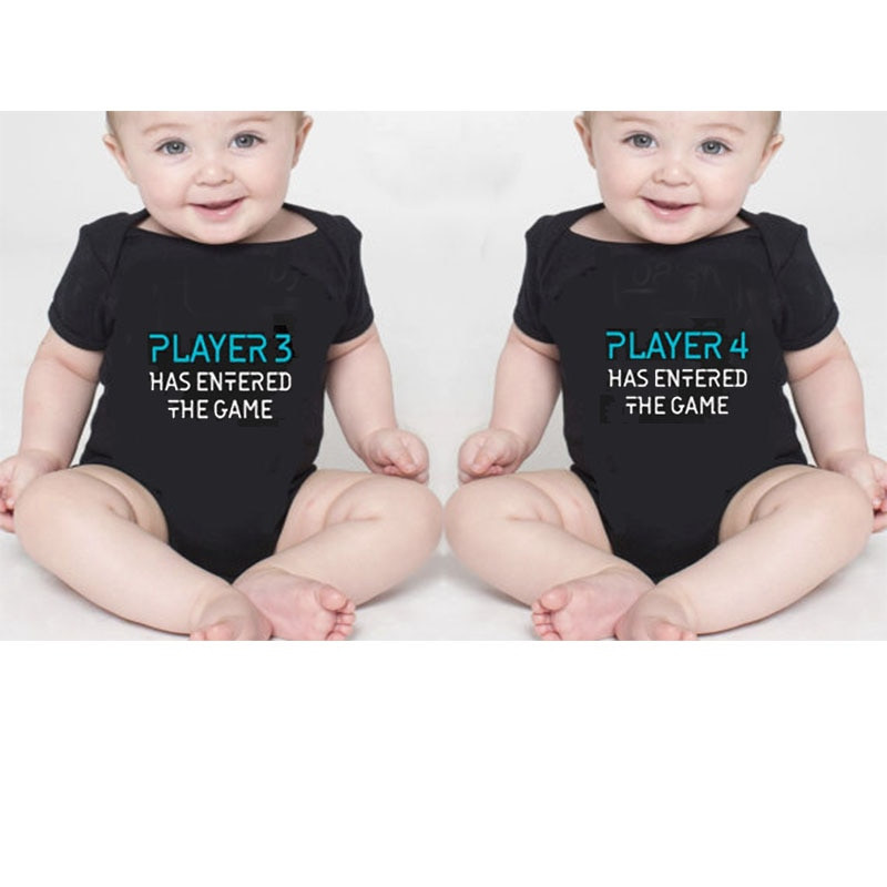 Baby Fashion Games
 2018 Summer New born Twin Clothes Clothing for Boys Girls