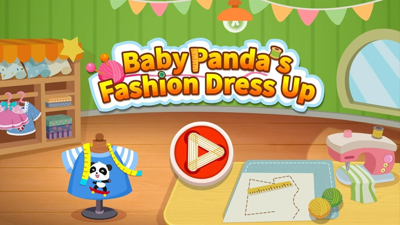 Baby Fashion Games
 Baby Panda s Fashion Dress Up Game 1