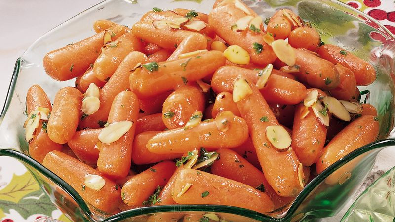 Baby Food Recipe Carrots
 Almond Baby Carrots Recipe BettyCrocker