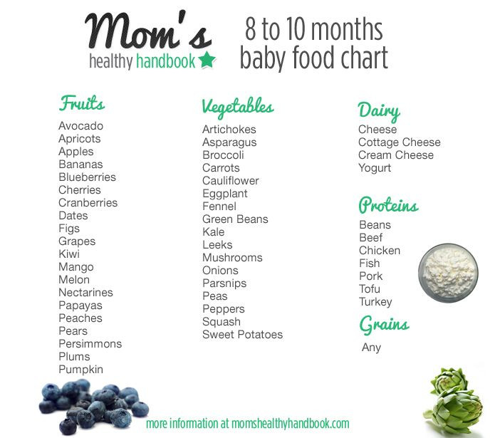 Baby Foods 8 Months Recipes
 Eight Months Baby Diet csgala