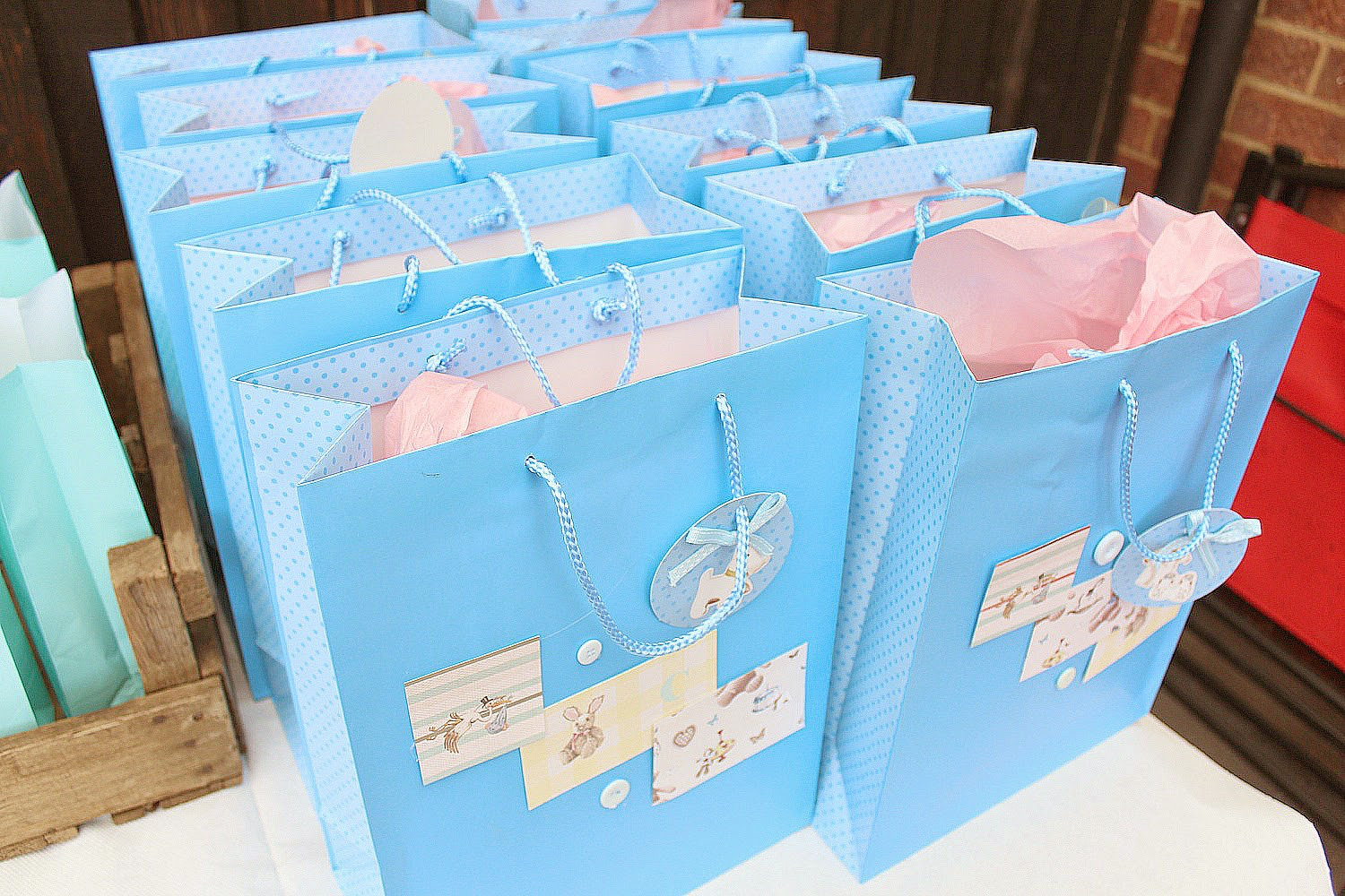 Baby Gift Bag Ideas
 The Baby Shower Dolly Bow Bow