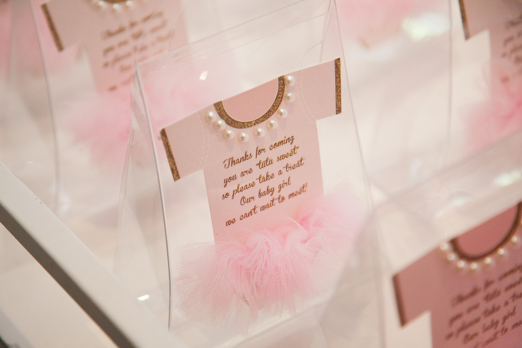 Baby Gift Bag Ideas
 Pink and Gold Tutu Cute Baby Shower Baby Shower Ideas