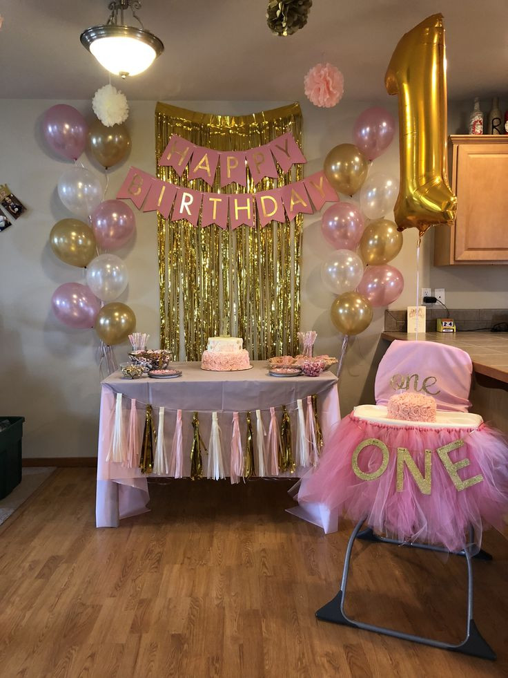 Baby Girl 1st Birthday Decoration Ideas
 1st birthday ideas