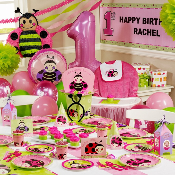 Baby Girl 1st Birthday Decorations
 Birthday