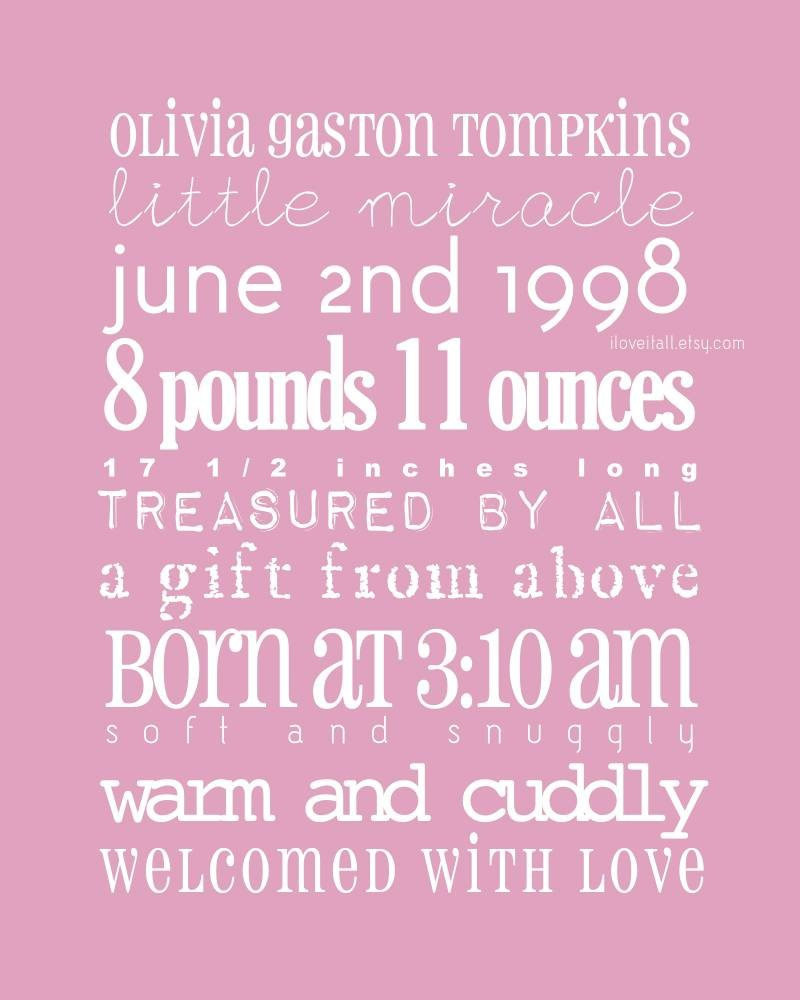 Baby Girl Birth Quotes
 Baby Girl Birth Announcements Quotes QuotesGram