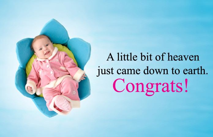 Baby Girl Birth Quotes
 Well Wishes & Congratulation Message for New Born Baby