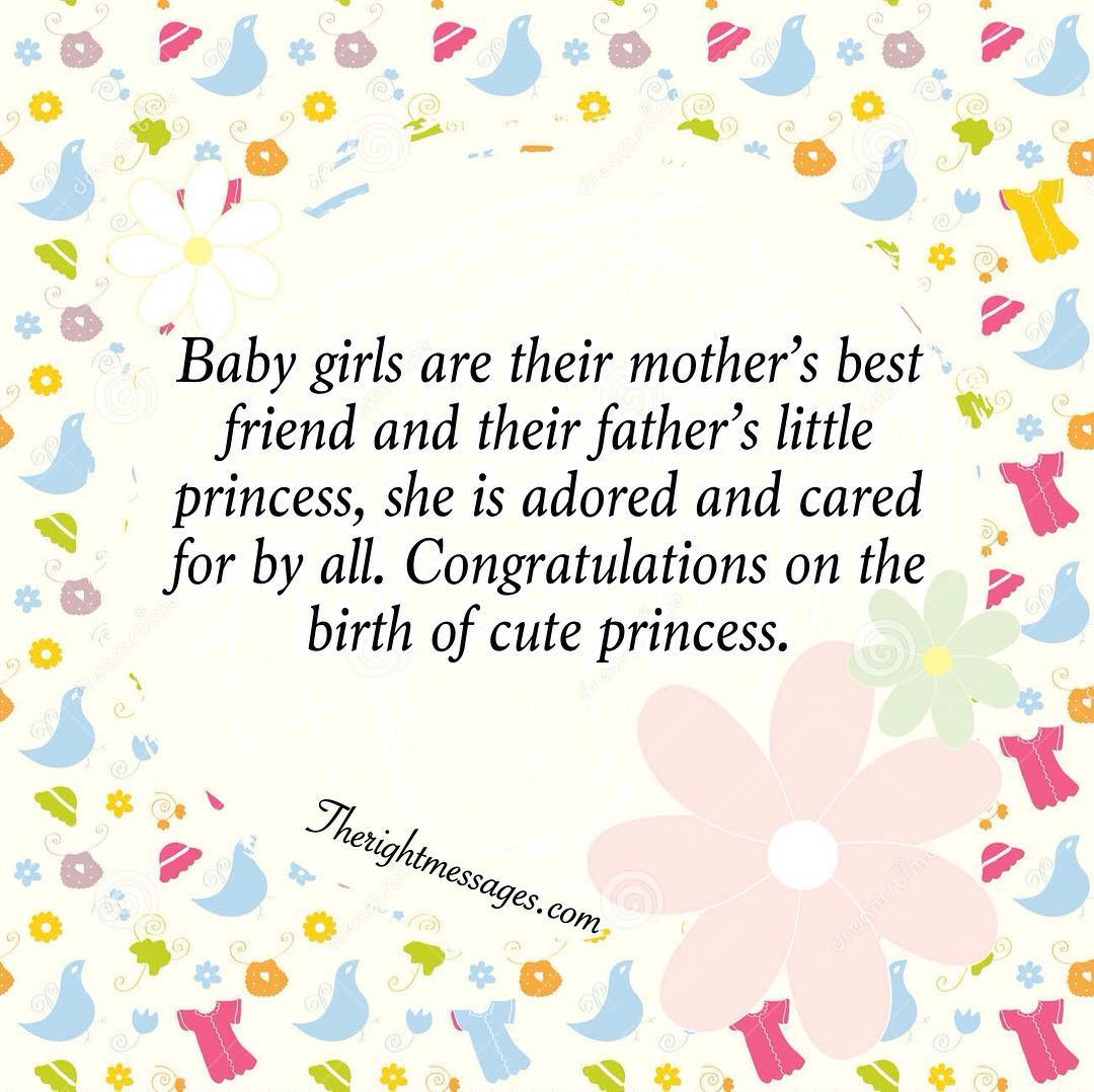 Baby Girl Birth Quotes
 New Born Baby Girl Wishes