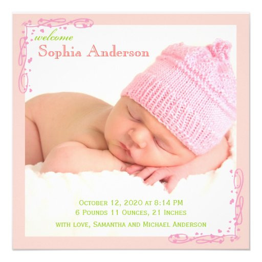 Baby Girl Birth Quotes
 Baby Girl Birth Announcements Quotes QuotesGram