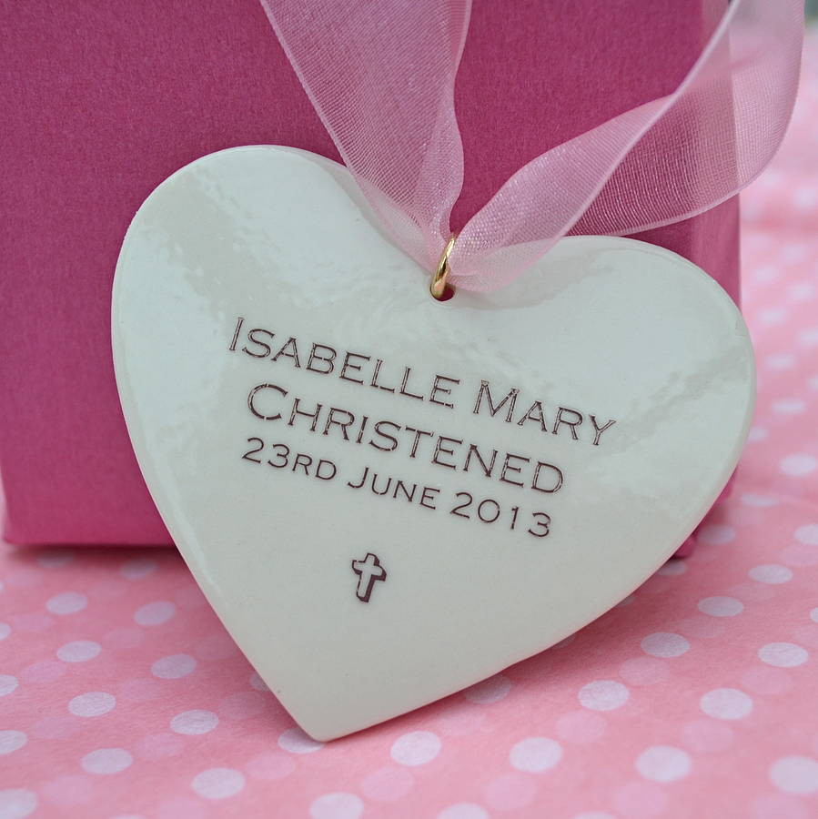 Baby Girl Christening Gift Ideas
 Personalised Baby Girl Christening Keepsake By Carys Boyle