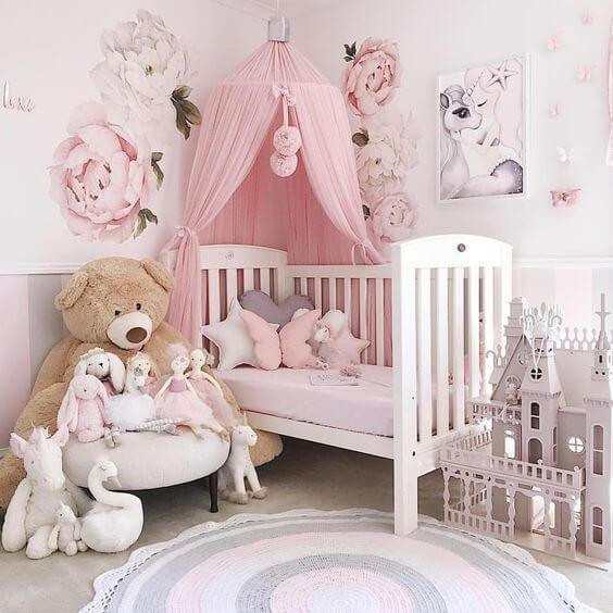 Baby Girl Decoration Room
 50 Inspiring Nursery Ideas for Your Baby Girl Cute